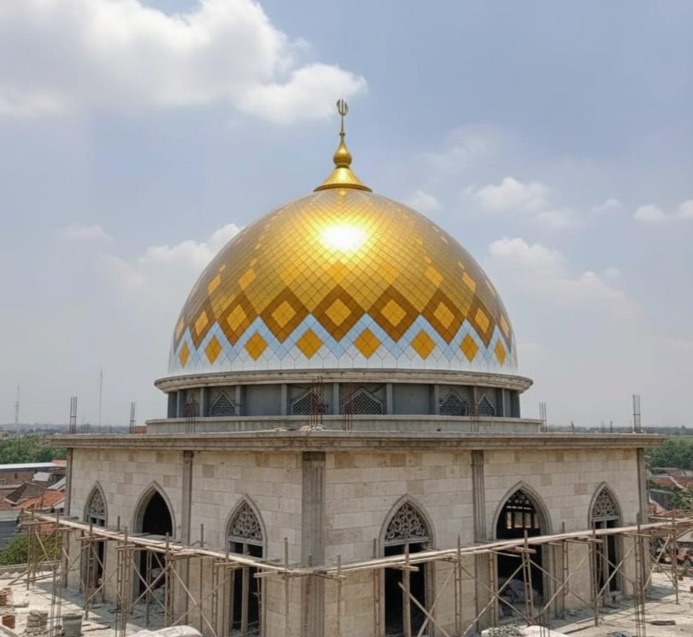 Kubah Stainless Gold